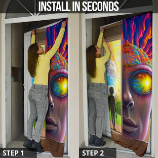 DUALITY DOOR SOCK | ACIDMATH AI