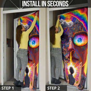 ENLIGHTENED DOOR SOCK | ACIDMATH AI