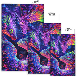 THREE FRIENDS RUG | ACIDMATH AI