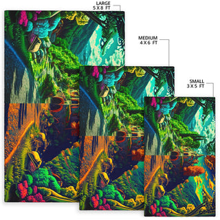 GREENSCAPES RUG | ACIDMATH AI