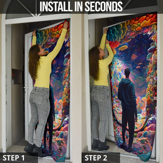 TAKE A LOOK DOOR SOCK | ACIDMATH AI