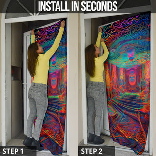 SACRED SPACE DOOR SOCK | ACIDMATH AI