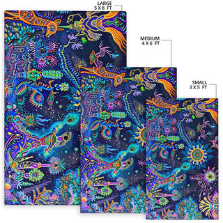 THE ASTRAL DANCE RUG | ACIDMATH AI