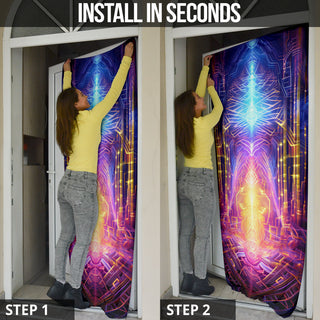 ENLIGHTENED DOOR SOCK | ACIDMATH AI