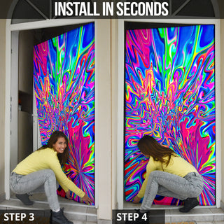 Sonic Blooming Door Sock | Psychedelic Pour House