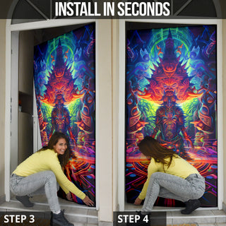 GOD SOURCE ELEVRATED DOOR SOCK | ACIDMATH AI