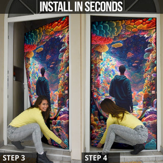 TAKE A LOOK DOOR SOCK | ACIDMATH AI