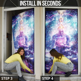 MEDITATIVE SOUL DOOR SOCK \ CAMERON GRAY