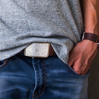 FLOWER BLOOM BELT BUCKLE | LACHLAN WARDLAW