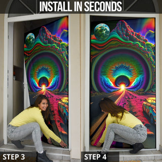 OPEN ROAD DOOR SOCK | ACIDMATH AI