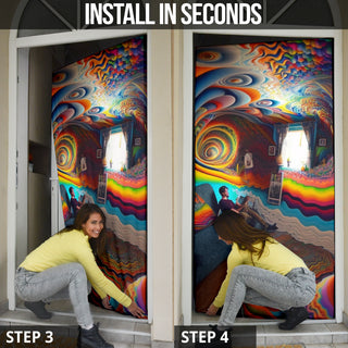 READING WORMHOLE DOOR SOCK | ACIDMATH AI