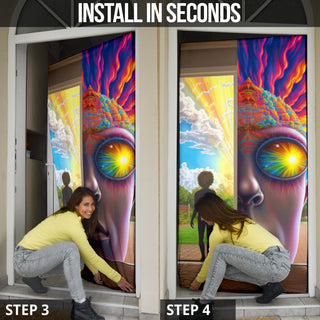 DUALITY DOOR SOCK | ACIDMATH AI