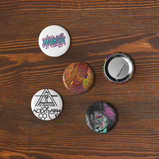 ACIDMATH 5 Set of pin buttons