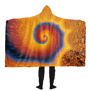 Spiral Genesis | Hooded Blanket | Mark Henson