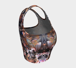 Sanctuary || Athletic crop top || by Cosmic Shiva