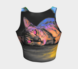 Kitty Pose Crop Top | Hubert S