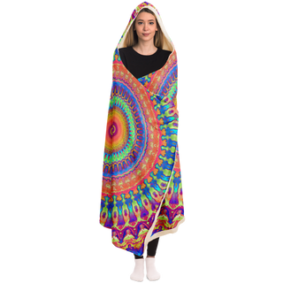 Psych-Owl | Hooded Blanket | Makroverset