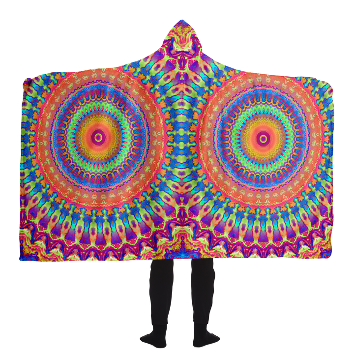 Psych-Owl | Hooded Blanket | Makroverset