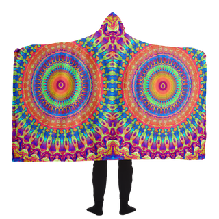 Psych-Owl | Hooded Blanket | Makroverset