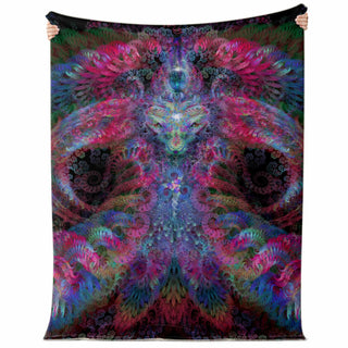 Psychedelic Magus | Microfleece Blanket | James Fletcher