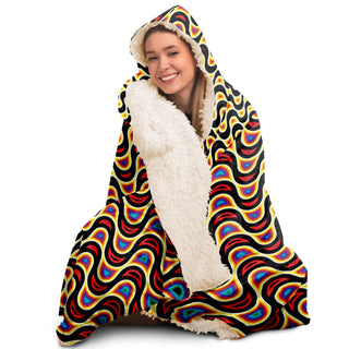 Swirl Hooded Blanket | Rob Mack
