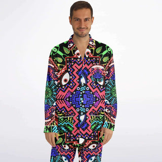 Eternal Hallway Satin Pijamas | ALGA Artworks