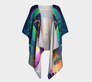 INDEPENDANCE DAY DRAPED KIMONO | ACIDMATH GUY