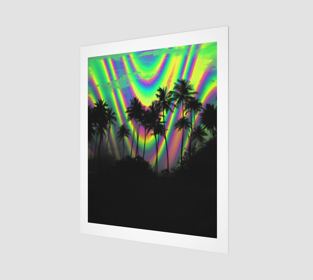 Palm Trees | 16x20 Art Print | Hubert Solczynski