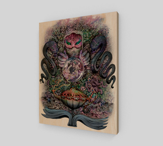 The Wish - White | 11' x 14' Wood Print | James Fletcher