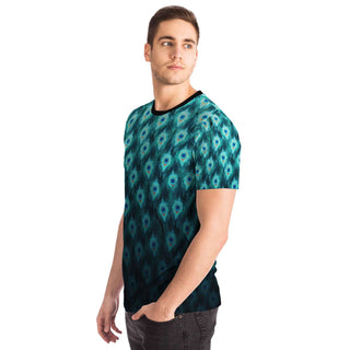 Trippy Peacock Feathers | Unisex T-Shirt | Mandalazed