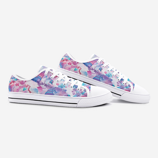 Entheogenic Vimana | Unisex Low Top Canvas Shoes | Dylan Thomas Brooks