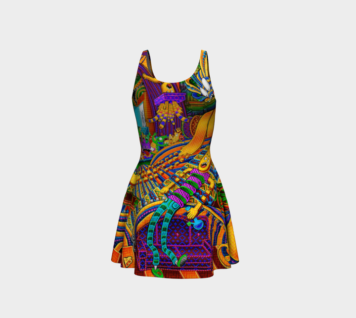 CONDUCTOR OF CONSCIOUSNESS | FLARE DRESS | SALVIADROID
