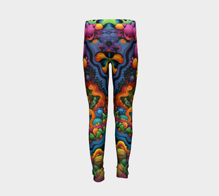 BUBBLEZ YOUTH LEGGINGS | ACIDMATH AI