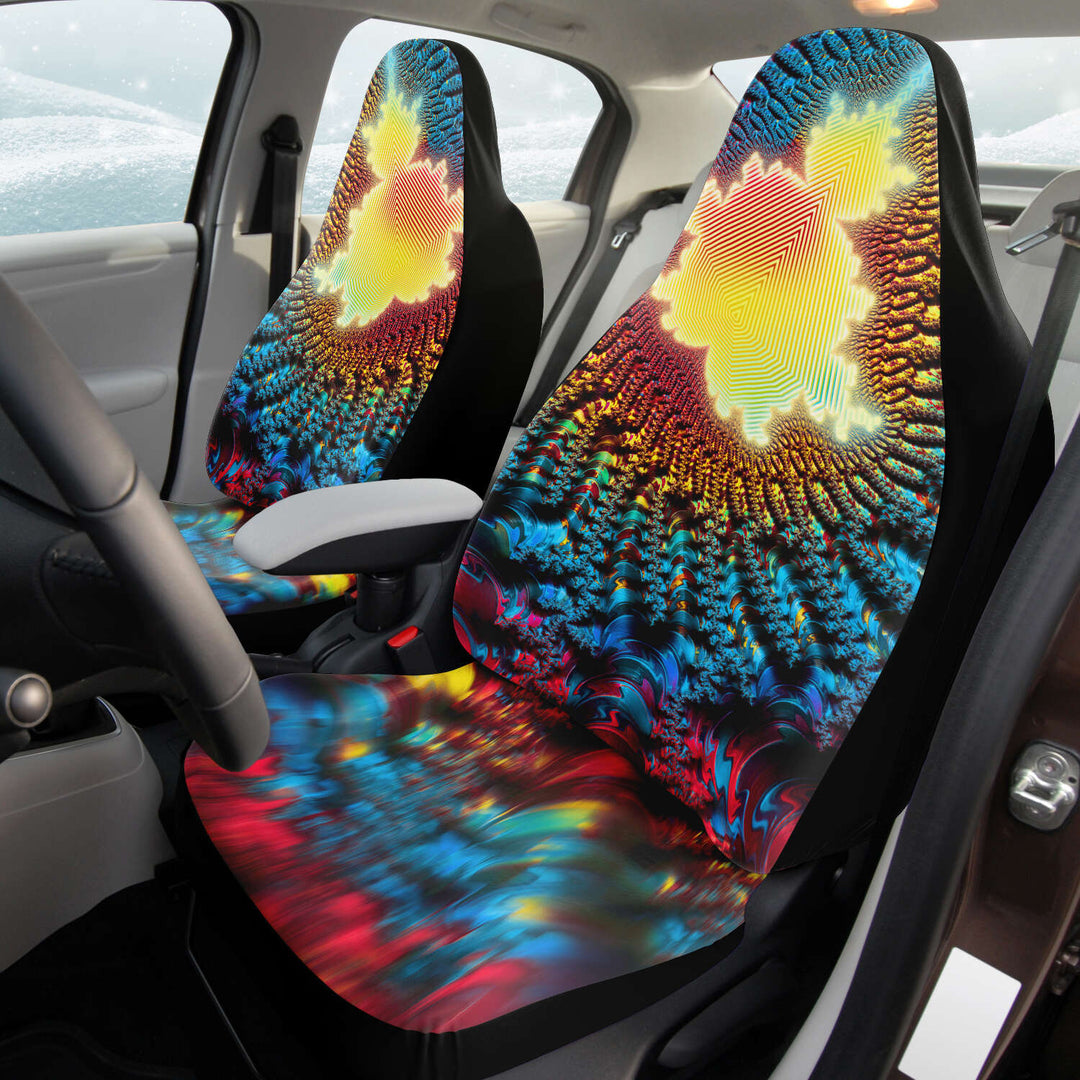 Mandelbrot Buddha | Car Seat Covers | Makroverset