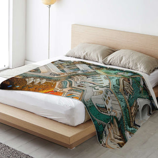 Fishing for Escher | Microfleece Blanket | James Fletcher