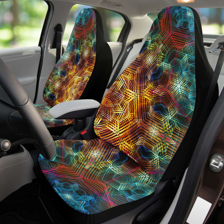 Clear Hexatrip | Seat Covers | Yantrart Design