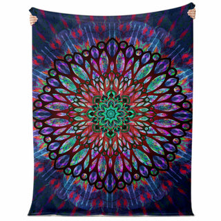 Vibrancy Mandala | Blanket | James Fletcher