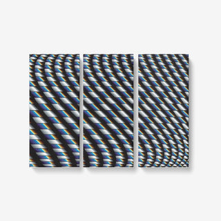 Mind Warp | 3 Piece Canvas Wall Art for Living Room | Austin Blake