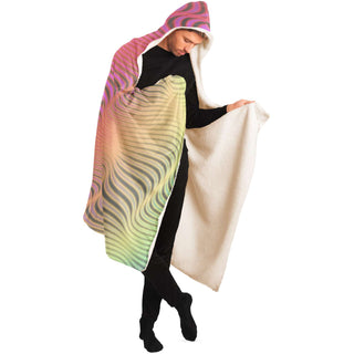 Vapor Wave | Hooded Blanket | Trent Kuhn