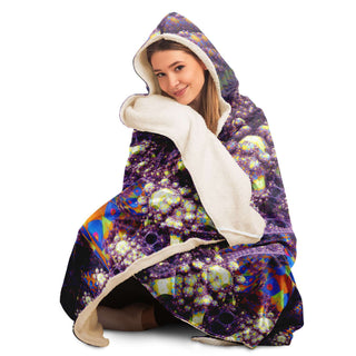 Eclipsed Hooded Blanket | Fractually