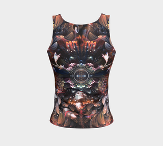 Sanctuary || Fitted tank top || by Cosmic Shiva