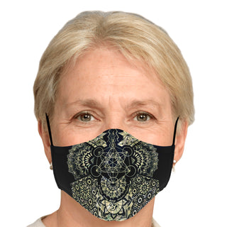 Geometric Gold | Face Mask | Mil Et Une