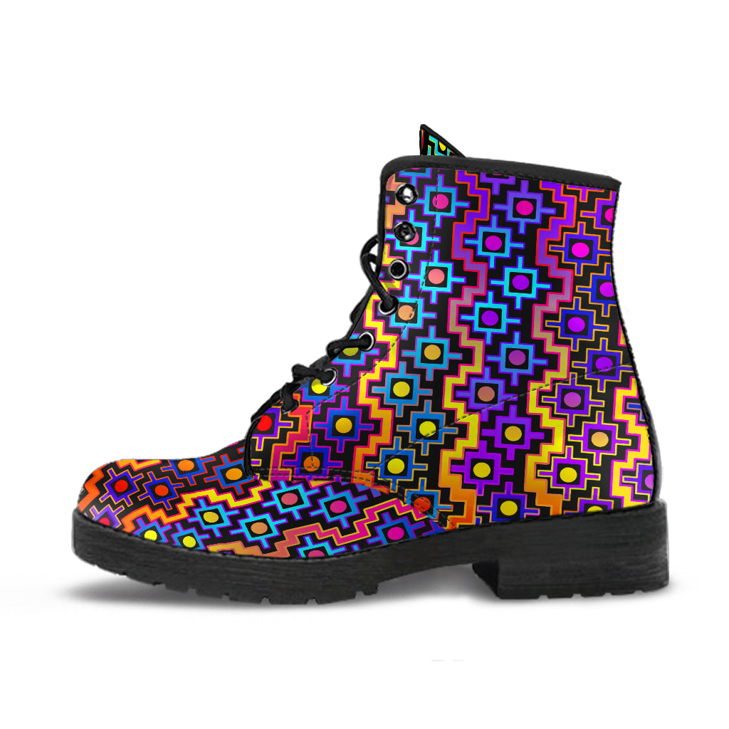 Rainbow Healing | Leather Boots | Hakan Hisim