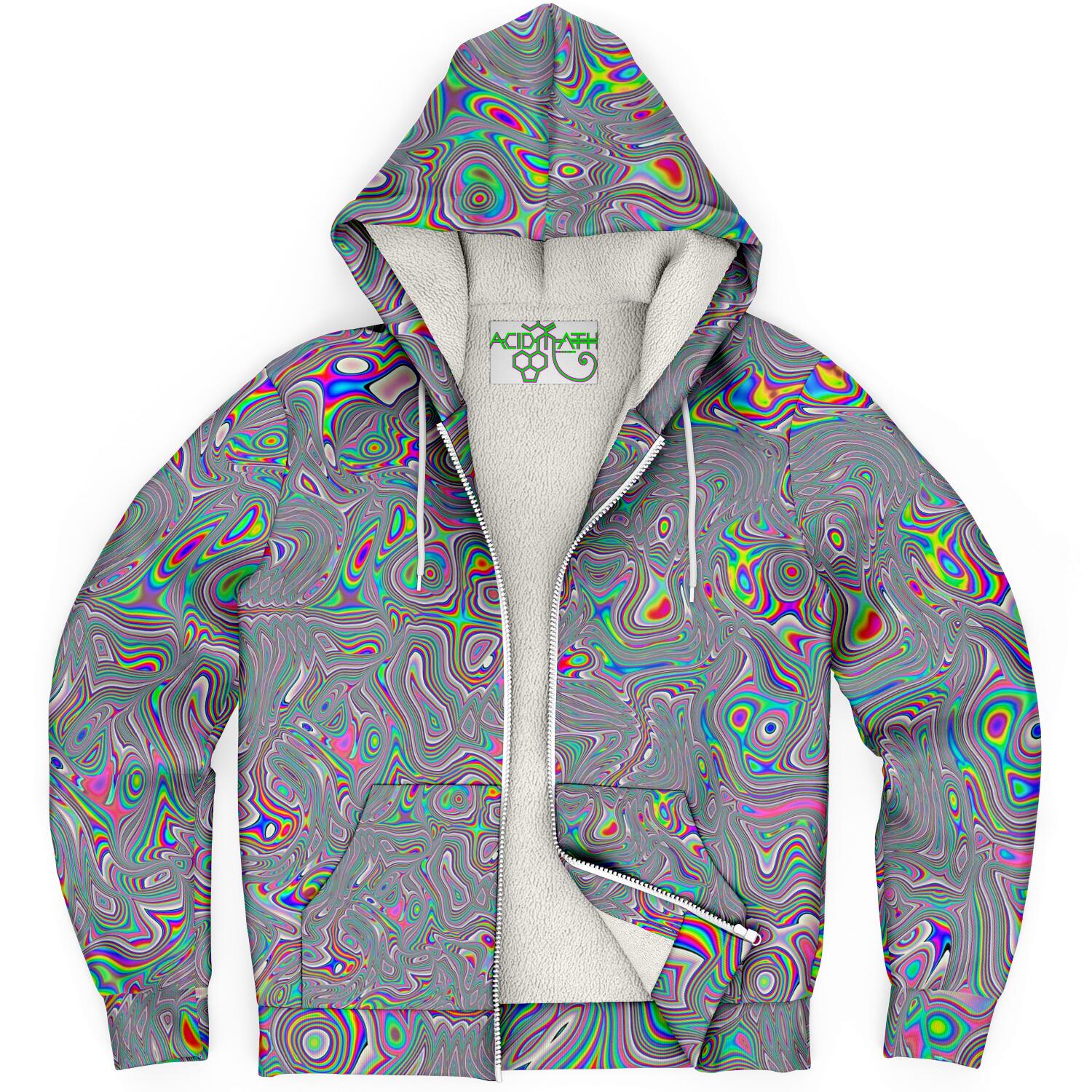 Acid | Zipper Hoodie | Hubert Solczynski
