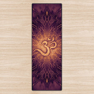 Mystical Om Chakra Mandala Yoga Mat | Mandalazed
