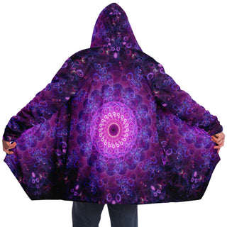Sacred Flower Microfleece Cloak | Cameron Gray