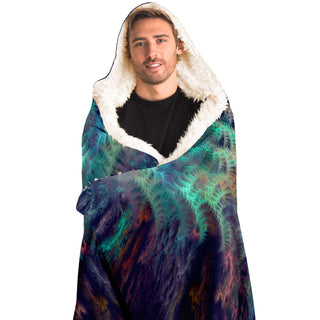 Salvia Drift | Hooded Blanket | James Fletcher