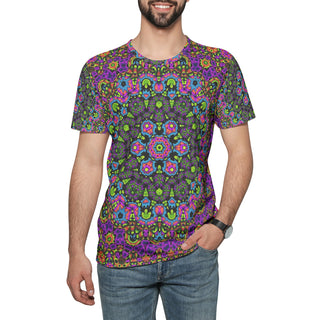 Cameron Gray | Psy Trip | Unisex All-Over Print Cotton T-shirts