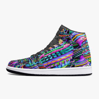 DMT carousel | High-Top Leather Sneakers | Psypepper
