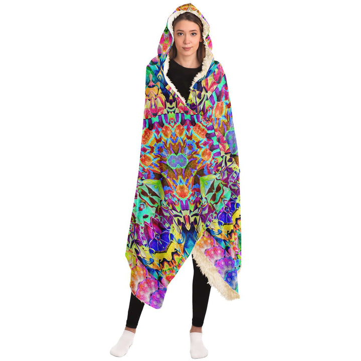 Kaleidos II | Hooded Blanket | Makroverset